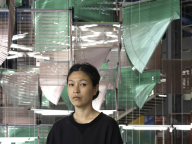 Haegue Yang s'expose aux Galeries Lafayette