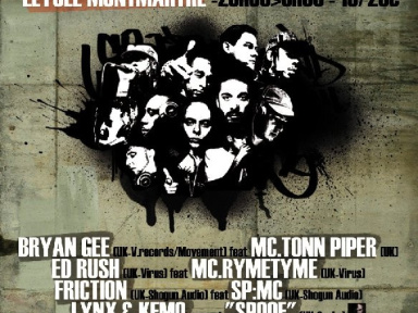 Soirée, Paris, A Night of Jungle, Drum'n'Bass, Elysée Montmartre