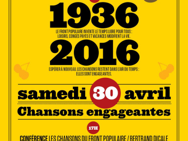 Des lendemains qui chantent #1 : Conférence Bertrand Dicale