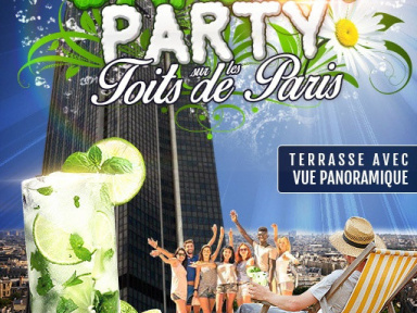 AFTERWORK GARDEN PARTY SUR LES TOITS DE PARIS