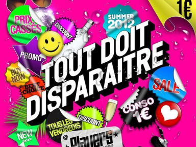 TOUT DOIT DISPARAITRE ! (CONSO 1E)