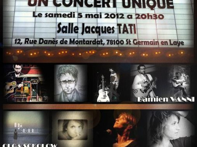 Concert Damien Vanni - Olga Sokolow - Mister Février