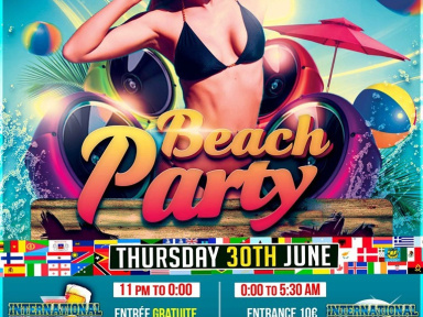 International Student Party : Beach Party
