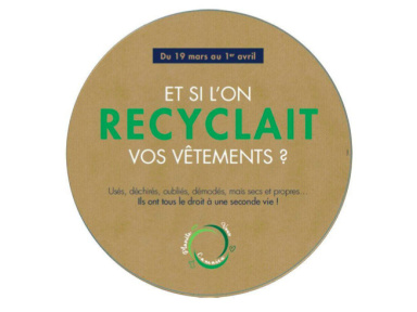 Opération collecte de vêtements chez Camaïeu