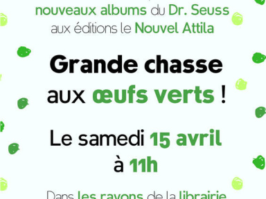 Chasse aux oeufs verts au Merle Moqueur