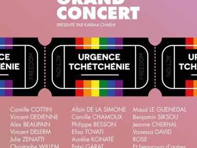 Grand concert Urgence Tchétchénie au Palace