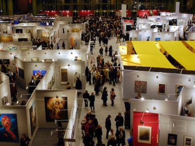 50ème édition du Salon du dessin et de la peinture à l'eau au Grand Palais