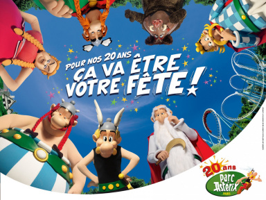 Le Parc Astérix fête ses 20 ans!