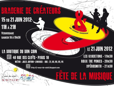 Braderie de Créateurs & Fête de la Musique