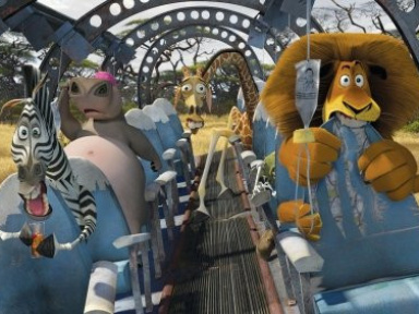 Cinéma, Paris, Grand rex, Madagascar, Féérie, Noel