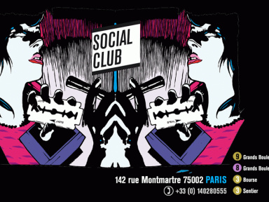 Soirée, Paris, Jour de l'an, Réveillon, Social Club