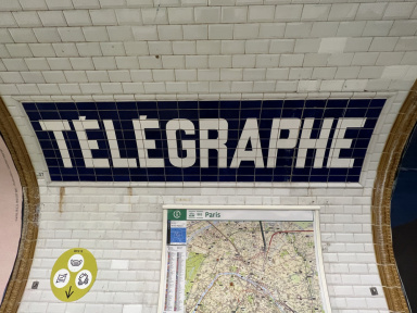 Metro : Savez-vous d'où vient le nom de la station télégraphe à Paris ?