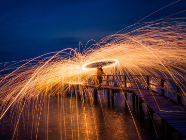 Des ateliers de live painting au cœur d'une villa artistique en région parisienne
