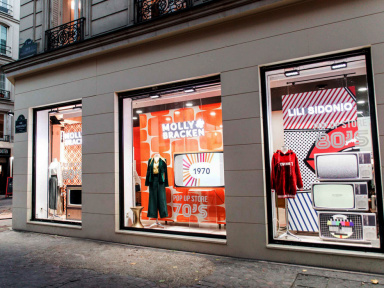 Molly Brackens ouvre son pop up store à Paris