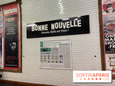 Nouvel An 2021 : la RATP affiche la Bonne Nouvelle avec humour