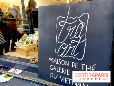 TRÀ-ART : galerie d'art et salon de thé bio vietnamien à Paris