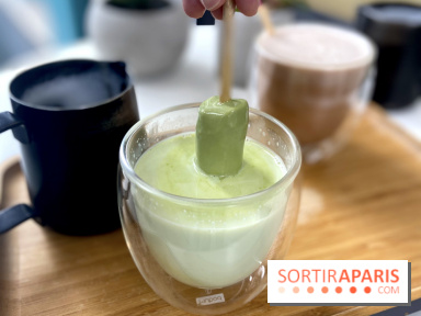Insolite : ce glacier parisien propose des petits bâtonnets glacés à fondre dans du lait