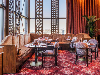 Dar Mima, le resto de Jamel Debbouze, en hommage à sa mère, sur le toit de l'Institut du Monde Arabe