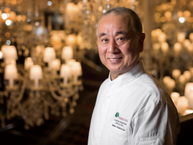 Sushi Class et menu d'exception avec le chef Nobu Matsuhisa au Royal Monceau
