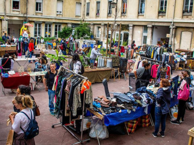 Marché des Grands Voisins et grand bal Tango