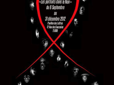 Exposition de Portraits d'artistes dans le noir