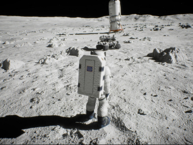 Moonshot : le jeu vidéo réaliste qui vous fait marcher sur la lune