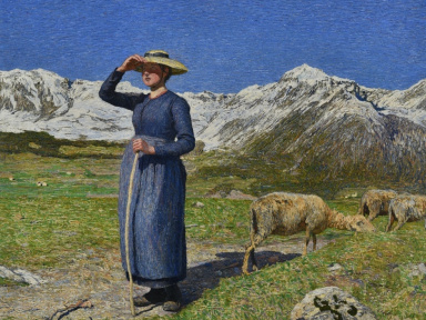 Giovanni Segantini au Musée Marmottan Monet : une exposition entre symbolisme et paysages alpins