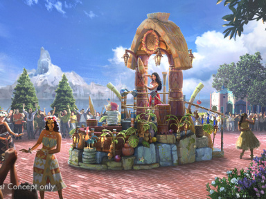 La Cavalcade des Princesses Disney, la nouvelle parade de Disney Adventure World