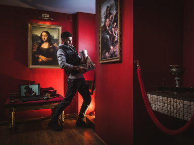 Cambrioler le Louvre avec Da Vinci, le jeu d'évasion de chez Phobia escape game