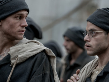 Papillon : bande-annonce du film avec Rami Malek et Charlie Hunnam