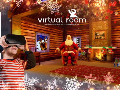 Noël 2019 : Rencontrez le Père Noël en VR chez Virtual Room