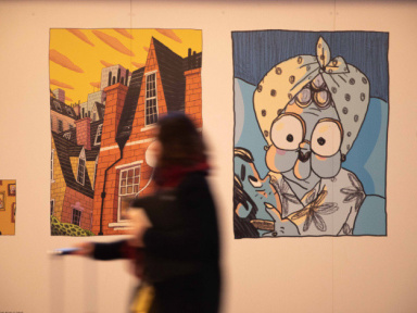 Exposition Gratuite de Pénélope Bagieu à la Gare de Lyon