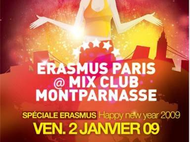 Soirée, Paris, Erasmus, Mix, Etudiants