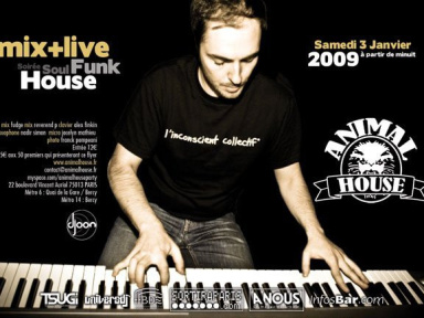 Soirée, Paris, Animal House, Djoon