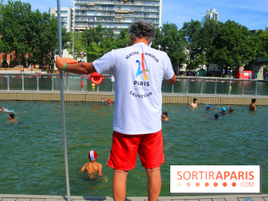 La baignade Bassin de la Villette