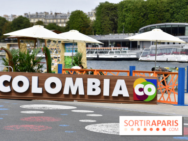 Une plage Colombienne sur les Berges de Seine