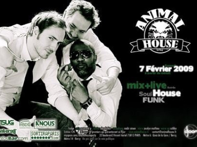 Soirée, Paris, Djoon, Animal House, Fudje, Reverend P