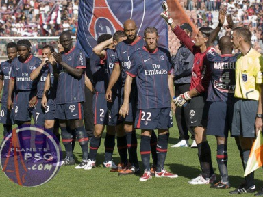 Nice : Le groupe parisien - Sans Giuly et Makelele