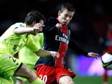 Valenciennes : Le groupe du PSG - Avec Hoarau