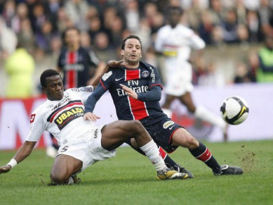 Nice : Le groupe du PSG - avec Giuly