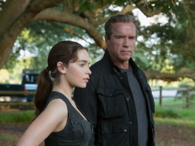 Terminator Genisys : Arnold Schwarzenegger, Emilia Clarke