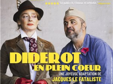 Diderot en plein cœur : comédie au Théâtre Les 3 Clés