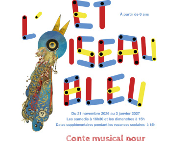 Anouk et l’oiseau bleu : un conte de Noël à la Manufacture des Abbesses