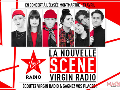 Concert nouvelle scène Virgin Radio à L'Elysée Montmartre : invitations