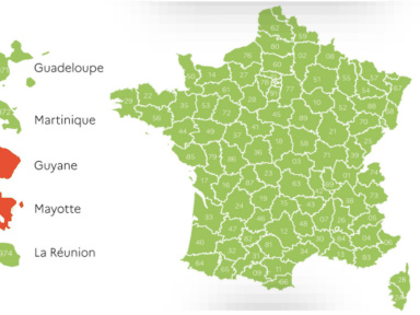La carte du déconfinement par département : la France métropolitaine en vert
