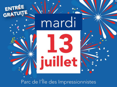 Feu d'artifice du 14 Juillet 2021 à Chatou (78)