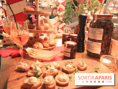 Dégustation d'antipasti à Non Solo Pizze