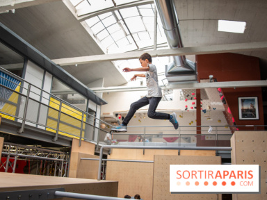 Stages de parkour Blast à Paris pendant les vacances de Noël 2019  