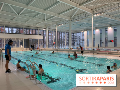La piscine Yvonne Godard, nouveau bassin porte de Bagnolet à Paris 