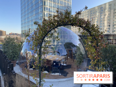 La bulle Octopus, nouvelle table d'hôte insolite à La Défense 